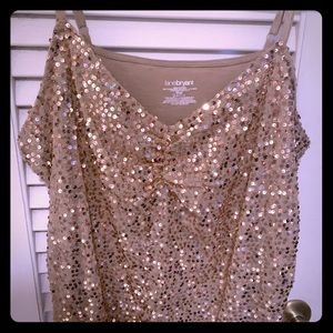 Sequin tank top